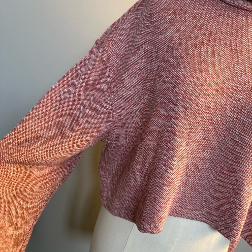 Lulu's Cowl Neck Light Weight Cropped Long Sleeve Sweater, M, UGC - Picture 2 of 12